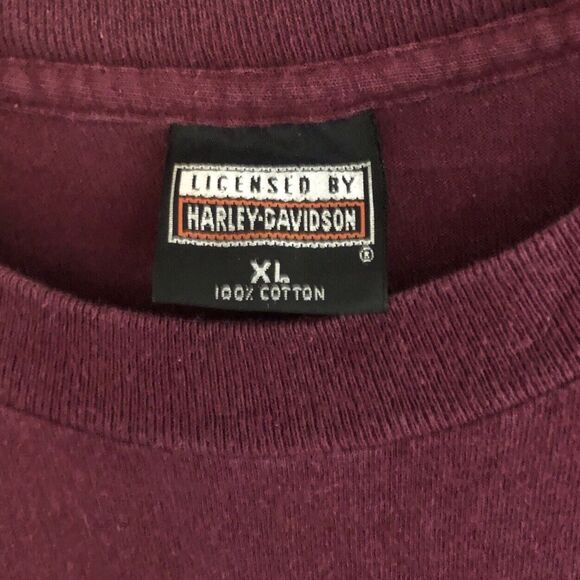 VTG Harley Davidson Spellbound T-shirt Mens Sz XL Single Stitch USA 90s Fun Wear - Picture 5 of 11